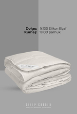 Natural Ranforce Çift Kişilik Yorgan 195x215 cm Tela Çantalı