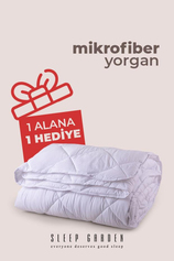 Sleep Garden 2'li mikrofiber yorgan çift kişilik 195x215Sleep Garden