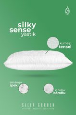 Sleep Garden İpek Yastık Jüt Keten Çantalı (50x70)Sleep Garden İpek Yastık Jüt Keten Çantalı (50x70)Sleep Garden