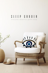 Sleep Garden nazar boncuğu punch kırlent kırlentSleep Garden