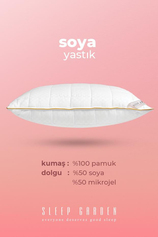 Soya Yastık Biyeli 50x70 Tela ÇantalıSleep Garden