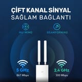 Cudy AP1200 5GHz 867Mbps,2.4GHz 300Mbps,IP65 Outdoor 4in1… 2