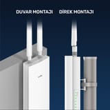 Cudy AP1200 5GHz 867Mbps,2.4GHz 300Mbps,IP65 Outdoor 4in1… 6