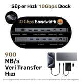 Cudy CS700 Dual 4K 2xHDMI 2xDisplayPort 2xUSB-C(10Gbps)… 3