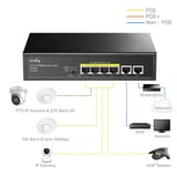 Cudy FS1006P 250m 60W PoE+ 6 Port 10/100Mbps Megabit Metal… 3
