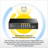 Cudy FS1010P 8 Port 10/100Mbps 120W PoE+, 2 Uplink Portlu… 5