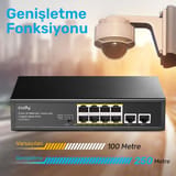 Cudy FS1010PG 8 Port 10/100Mbps PoE+ 120W PoE, 2 Uplink… 5