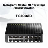 Cudy FS1016D 10/100Mbps 1,6 Gb/sn 16 Port Switch 5
