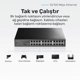 Cudy FS1024 24 Port 10/100Mbps Magabit Fast Ethernet Switch 3