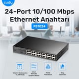 Cudy FS1024 24 Port 10/100Mbps Magabit Fast Ethernet Switch 2