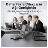Cudy FS105 5Port 10/100Mbps Duvar Montajlı Metal Masaüstü… 6