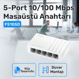 Cudy FS105D 10/100Mbps 5 Port Megabit Switch 5
