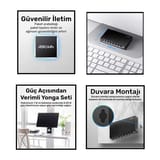 Cudy FS108 8Port 10/100Mbps Duvar Montajlı Metal Masaüstü… 4