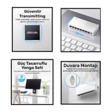 Cudy FS108D 10/100Mbps 8 Port Megabit Switch 7