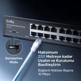 Cudy GS1016 10/100/1000Mbps 8KMAC 16 Port Gigabit Metal… 9