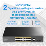 Cudy GS1018PS2 16Port 10/100Mbps Gigabit PoE 2Port Gigabit… 2