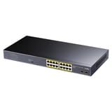 Cudy GS1020PS2 16 Port Gigabit 200W 250m PoE+, Gigabit SFP,… 1