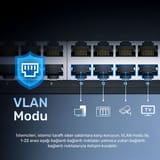 Cudy GS1024 16K MAC, 24 Port Gigabit Metal Switch 8
