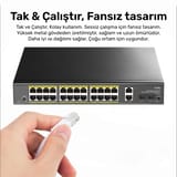 Cudy GS1026PS2 2Port Gigabit 24Port Gigabit PoE 10/100Mbps… 9