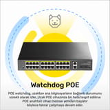Cudy GS1026PS2 2Port Gigabit 24Port Gigabit PoE 10/100Mbps… 8