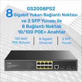 Cudy GS2008PS2 2Port Gigabit SFP, 1Consol, 2Gigabit Combo,… 2