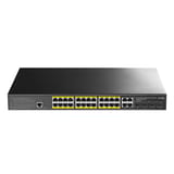 Cudy GS2028PS4 4Combo,1Konson,24 Port Gigabit 400W PoE… 1