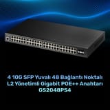 Cudy GS2048PS4 4SFP+,2Consol,48Port Base-TGigabit L2… 4