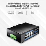 Cudy IG1008S2P 8 Port Gigabit 240W PoE+,2SFP, 2km… 4
