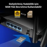 Cudy LT400 2,4GHz 300Mbps, 5GHz 867Mbps, 4 Ports 4G LTE… 4