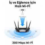 Cudy LT400 2,4GHz 300Mbps, 5GHz 867Mbps, 4 Ports 4G LTE… 5