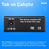 Cudy MC100GSA-20 Single Mode 20 Km Fiber Optik Gigabit… 5