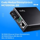 Cudy MC100GSA-20 Single Mode 20 Km Fiber Optik Gigabit… 2