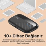 Cudy MF4 4G LTE 2000Mah/7Saat 10 Cihaz Destekli SIM Kart… 4