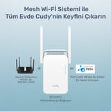 Cudy RE1200 5GHz 867Mbps, 2.4GHz 300Mbps, Wi-Fi Mesh Menzil… 7