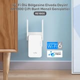 Cudy RE1800 5GHz 1201Mbps, 2.4GHz 574Mbps,Wi-Fi 6 Mesh… 2