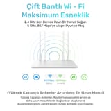 Cudy WR1200 Dual 2.4/5Ghz 4x5dBi Anten 1200Mbps 5 Port… 6