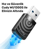 Cudy WU1300S 5 GHz 867 Mbps, 2.4 GHz 400 Mbps Wi-Fi USB 3.0… 7