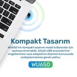 Cudy WU650 5GHz 433Mbps, 2.4GHz 200Mbps Wi-Fi Mini USB… 1