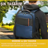 NPO Business Elite 16" Notebook Sırt Çantası-Lacivert 3