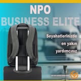 NPO Business Elite 16" Notebook Sırt Çantası-Gri 3
