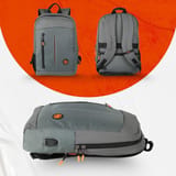 NPO Citylife CL01G Smart 16" Notebook Sırt Çantası-Gri 2