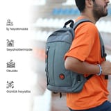 NPO Citylife CL01G Smart 16" Notebook Sırt Çantası-Gri 4