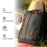 NPO Citylife CL01L Smart 16" Notebook Sırt Çantası-Lacivert 4