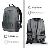 Npo CitylifePlus Smart 16" Çift Ana Bölmeli Notebook Sırt… 2