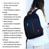 Npo CitylifePlus Smart 16" Çift Ana Bölmeli Notebook Sırt… 7