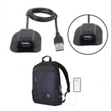 NPO CKA Sırt Çantası Valiz Organizer USB Erkek/Dişi Çanta… 5