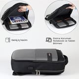 NPO Compact Smart 17" Notebook Sırt Çantası-Gri 3