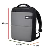 NPO Compact Smart 17" Notebook Sırt Çantası-Gri 5