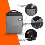 NPO Compact Smart 17" Notebook Sırt Çantası-Gri 4