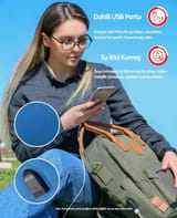 NPO Dailylife 16" Unisex Smart Notebook Günlük Sırt… 6